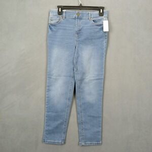 Dip Jeans Boys 14 Blue Denim Casual Slim Fit Mid Rise Straight Leg Everyday Wear